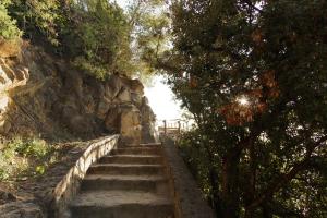 Quiet Studio in Fenals with Balcony, Pool and Workspace for Medium-Term Rental