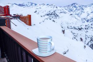 HOM Frente a la cordillera depto 7PAX Cerca de las Pista de SKY