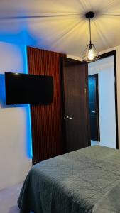 Departamento moderno a un lado de la feria