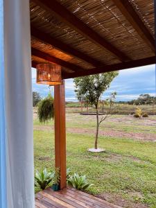 Cabana de teto de vidro