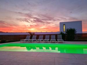 Casa Horizon, piscine chauffée, Lajares