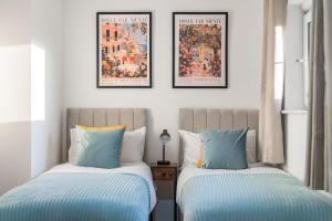 Modern Comfort 2BR Flat for 5 Central & Quite