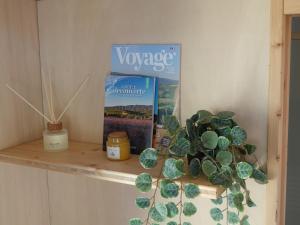 Tiny House avec vue sur le rocher de Saignon, Luberon