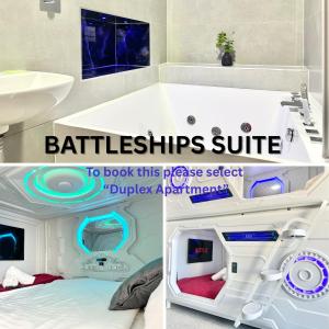 The Board Games Apartments - Brought to you by Coastline Retreats - Themed town centre apartmentsWITH LUXURY 2 PERSON JACUZZI BATHS - 5 mins walk to the beach, Netflix, Superfast Wifi