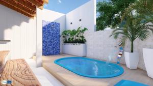 Casasveraneio casa top com 3 suítes com ar condicionado a 100 m da Praia - Barra de São Miguel, 7 minutos do gunga e 3 da praia bonita e conchas ! Área gourmet com piscina privativa e churrasqueira! condomínio com muito verde e piscina de 10m!