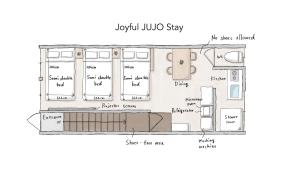 Joyful JUJO Stay 1minute walk from JR Jujo Station Shibuya 15min Shinjuku 11min Ikebukuro 6min Max 6guests 33square meters Simmons bed