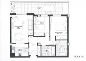 Marina Banus in Puerto Banus 2 bedrooms Pool Parking