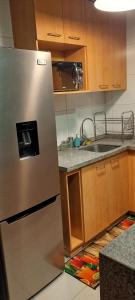 Apartamento imobiliado aconchegante no coração de Santiago