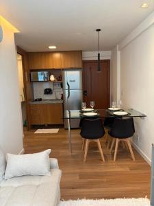 Apto de 1 qto mobiliado alto padrão - Boa Viagem