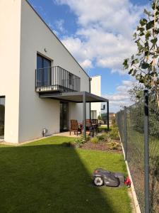 Slunečný apartmán s předzáhradkou Pasohlávky