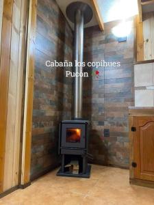 Cabaña los copihues pucón para 2 personas
