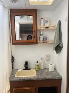 Comfortable Guest RV With EV charger Semi Rural Area
