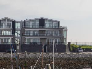 Lush apartment with water views