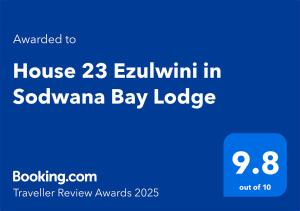 House 23 Ezulwini in Sodwana Bay Lodge
