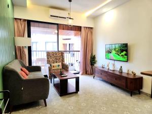 Candolim 1BHK Premium Apartment with Pool, Gym and Modern Comforts near Beach