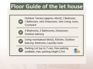 500m2 Busan Ocean view private Let house