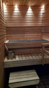 Saunallinen lomakaksio Sotkamon keskustassa