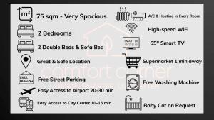 Comfort Corner Spacious & Quiet 2BR Apartment in Thessaloniki
