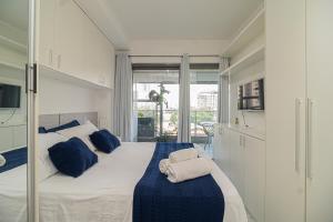 Cozy Studio - Ar Condicionado, Vaga, Piscina, Academia no Brooklin