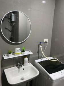 Tropical Chic Escape With City lights View- Modern Scandi