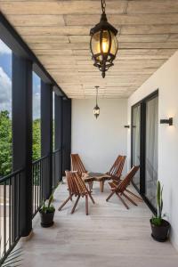 2BR Oasis in Tulum | Rooftop Pool • Wi-Fi• Parking