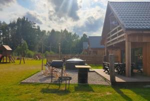 Górskie kaszuby Gołubie sielski reset,domek na Kaszubach-do 10 osob,sauna ,balia,kominek