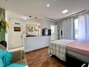 Apê na praia, pé na areia com vista mar