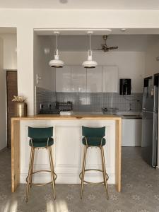 North Goa 1BHK Serviced Apartment in Candolim with Pool Gym and Balcony