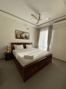North Goa 1BHK Serviced Apartment in Candolim with Pool Gym and Balcony