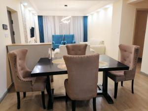 luxurious two bedroom apartment with heated swimming pool well equipped gym ample parking space and children playing ground and amazing scenic city views