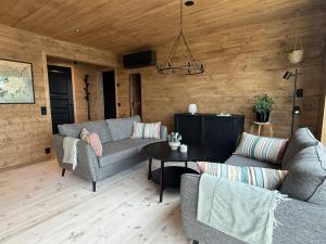 Holiday home with sauna and lake view in scenic Lonashult