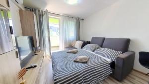 1-bedroom apartment with balcony, Rustaveliho - Rača