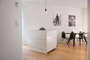 Modern Apartment by the Mermaid Statue