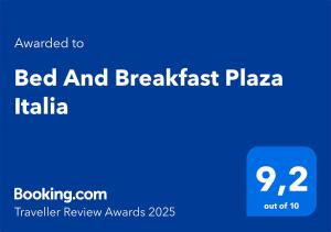 Bed And Breakfast Plaza Italia