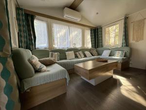 Mobil home Premium super cosy entre Lac et Océan
