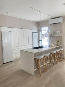 Finnish design villa with outdoor jacuzzi