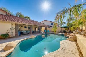 Spacious Scottsdale Home Pool and Covered Patio