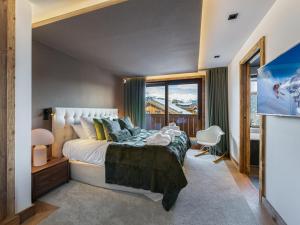 Chalet neuf contemporain à Courchevel, 5 chambres, jacuzzi, 10 adultes + 4 enfants - FR-1-562-1