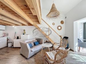 Maison 4 personnes 3 étoiles résidence avec piscine et accès plage Pramousquier