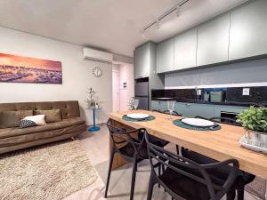 Flat Completo c Piscina e Garagem