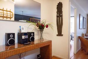 Elegant lodging steps away from Costanera Center