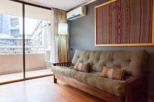 Elegant lodging steps away from Costanera Center