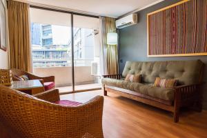 Elegant lodging steps away from Costanera Center