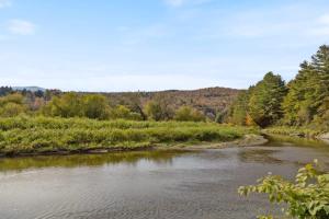 Haven Tiny House w hot tub on river near Stowe