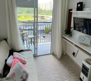 1107 Ponte Laguna, Pq Burle Marx, Apto 1 dorm e Varanda