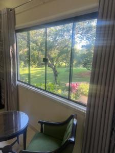 House overlooking the golf course