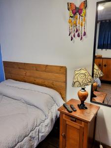 Habitación con baño privado acceso a cocina y terraza en Miraflores