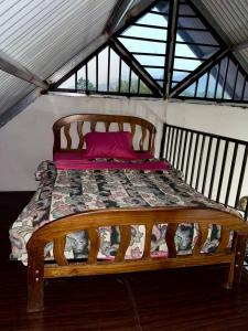 Cabaña entre montañas