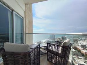 Departamento a pie de Playa, en Zona DORADA, Mazatlan