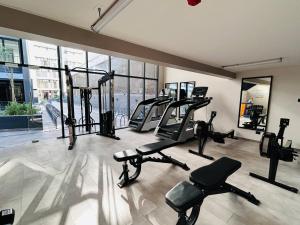 Chic Apartamento Ñuñoa, Parking y AC, hasta 4 personas